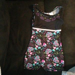 4/5 gymnastics leotard